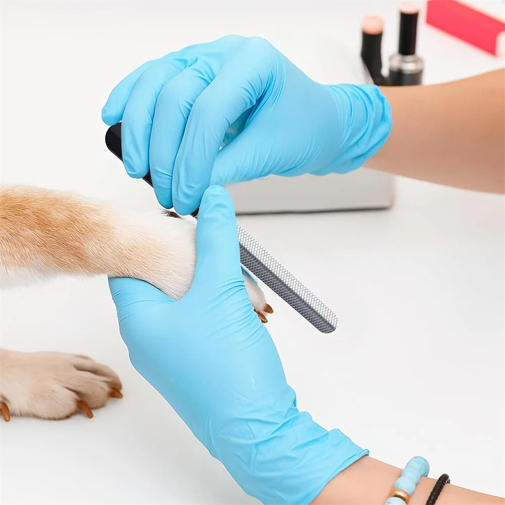 Cortauñas Para Perros y Gatos, Tijeras De Aseo De Acero Inoxidable Con Limas, Herramientas De Limpieza Profesionales Para Recort
